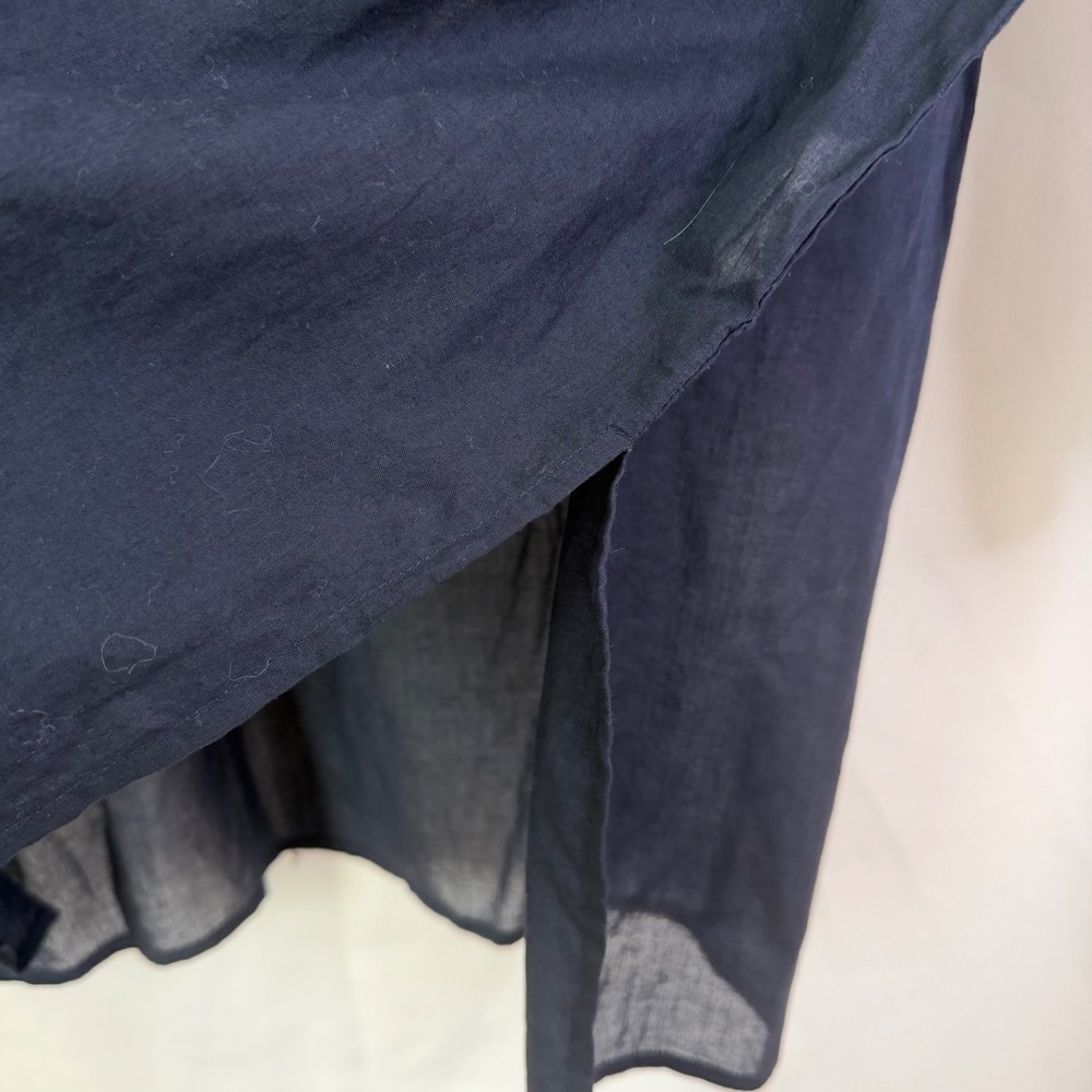 Karen Kane Embroidered‎ Tunic Top Navy Blue 2X NWT Luxury Boho Chic $158 - Picture 7 of 10